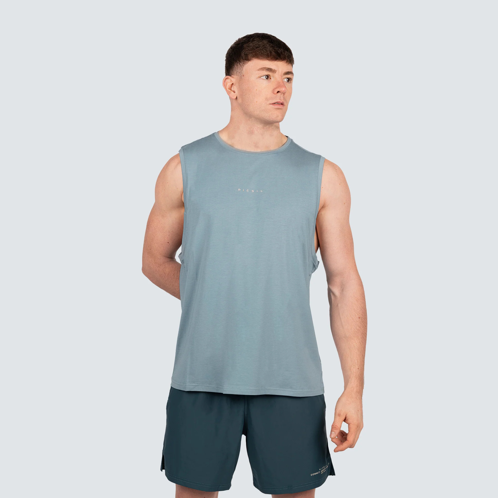 Camisetas Deporte Sin Mangas Hombre